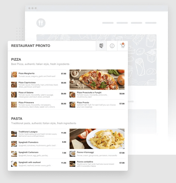 Configuración Rápida e Intuitiva de nuestro app para repartir comida.